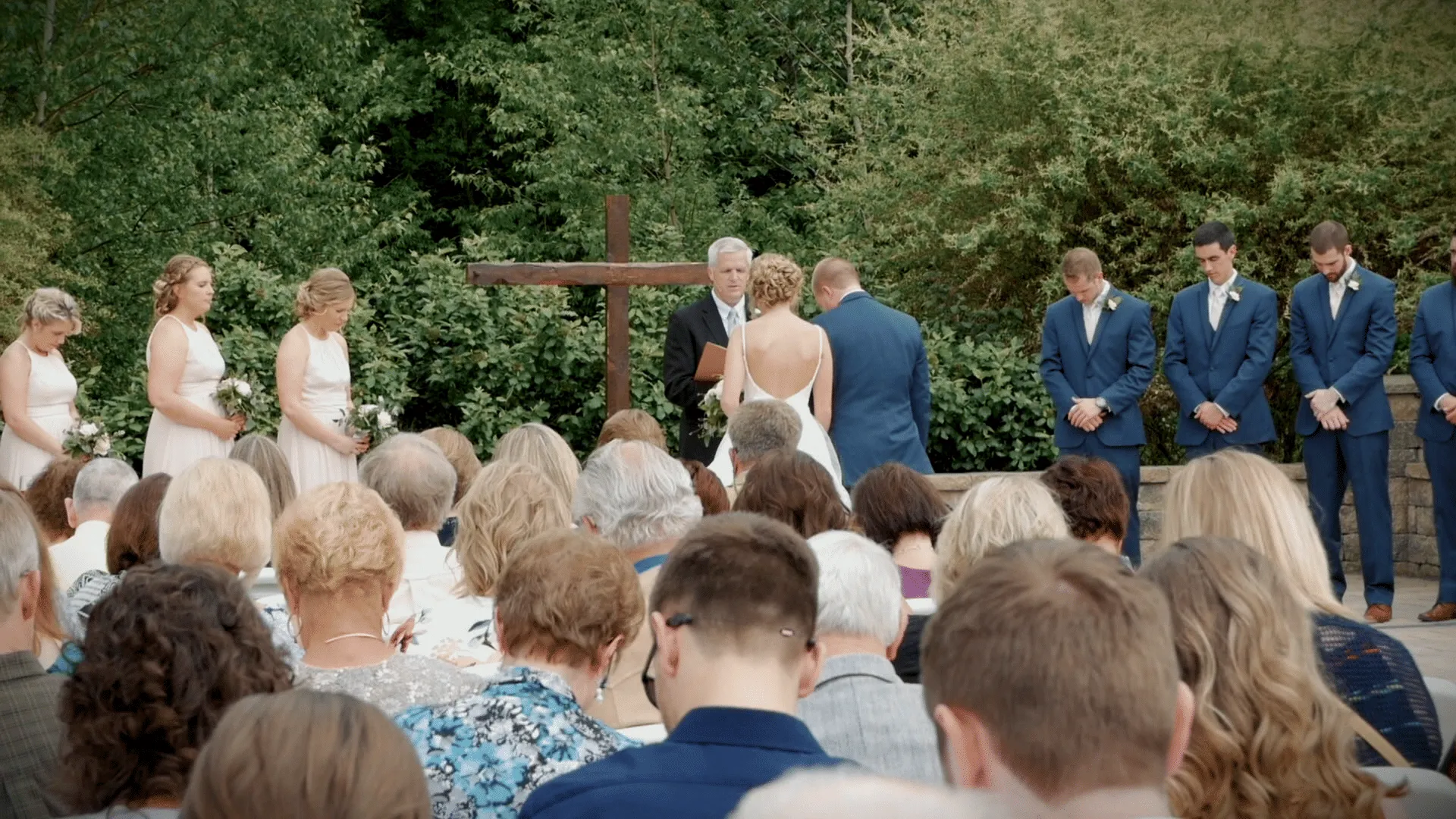 Gainer Wedding — still from a wedding film in Mid Michigan