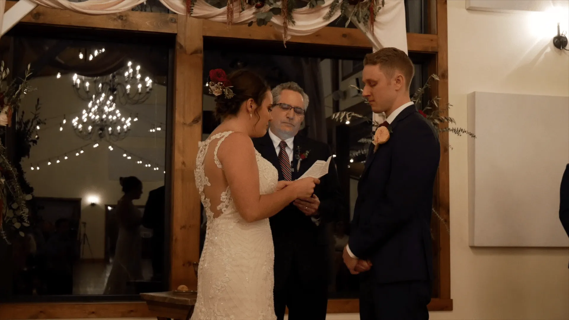 Prince Wedding — still from a wedding film in Mid Michigan