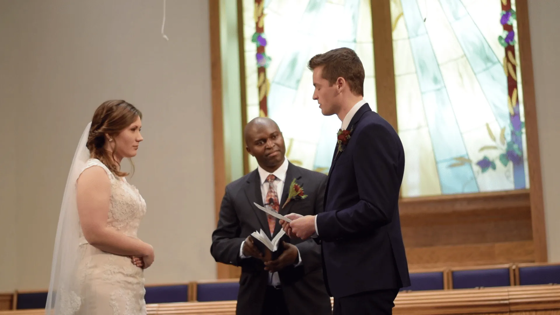 Parke Wedding — still from a wedding film in Mid Michigan