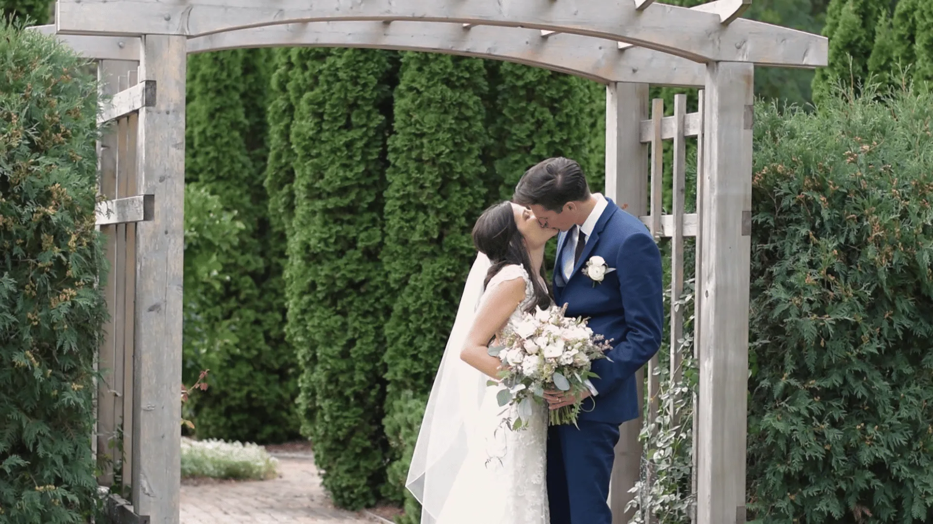 Kalfas Wedding — still from a wedding film in Mid Michigan